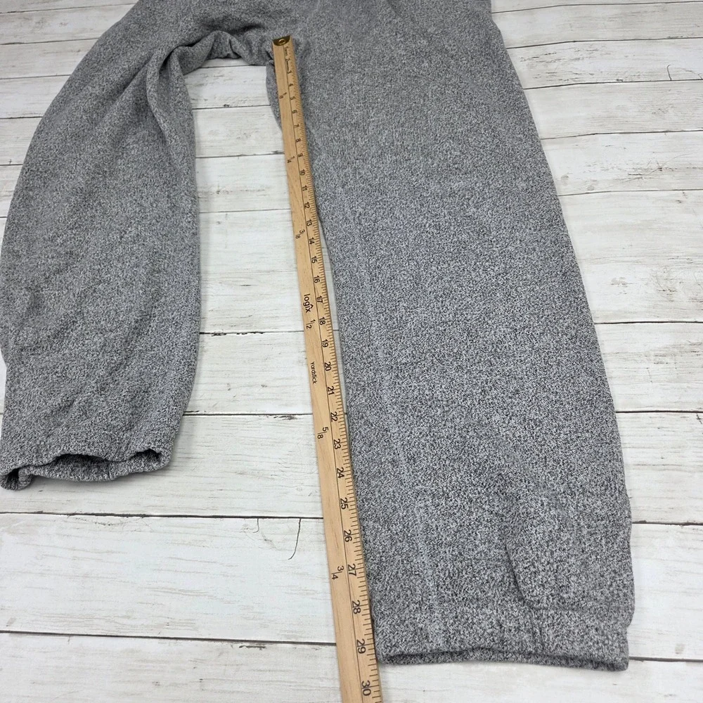 Roots Salt and Pepper Jogger Sweatpants Mens Medium Grey Marl Fleece Pockets